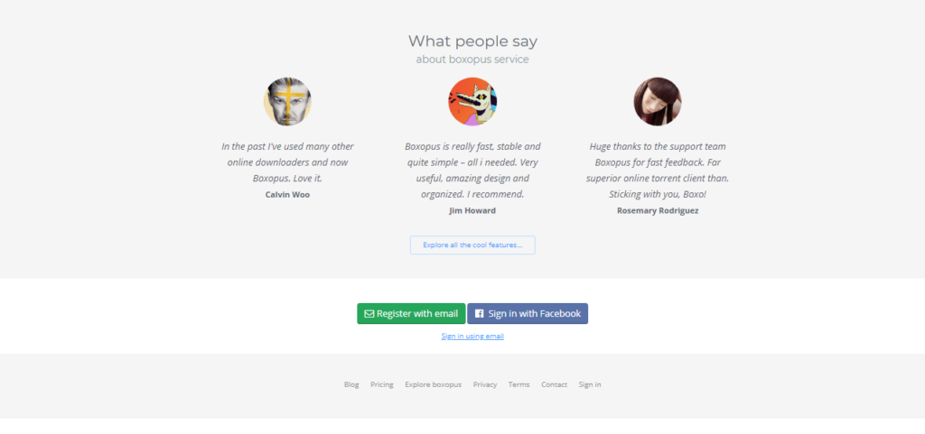 Reviews of users