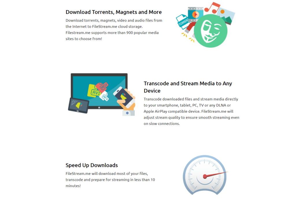 Downloading is important part of service.