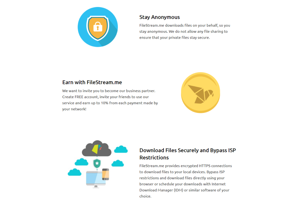 The core features of Filestream