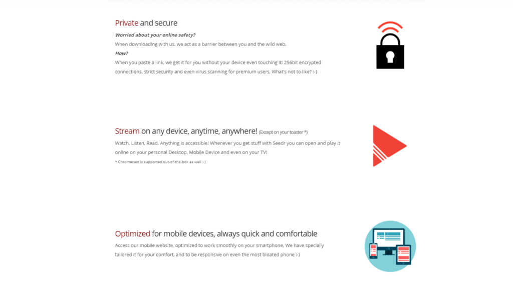 The main features